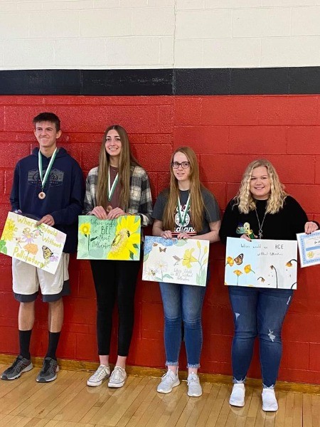 Hoxie High School Sheridan (10-12 grades)Sheridan County Conservation Award winnners